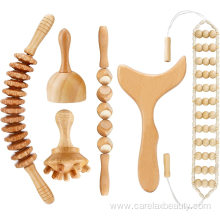 Wood Therapy Massage Tools Cellulite Pain Trigger Point